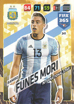 Ramiro Funes Mori Argentina 2018 FIFA 365 International Star #341